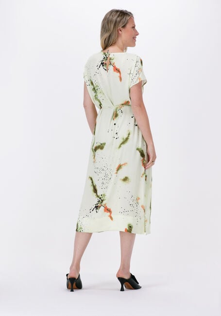 aankomen Michelangelo voor Groene MOS MOSH Midi jurk SEMA BLURY TWILL DRESS | Omoda