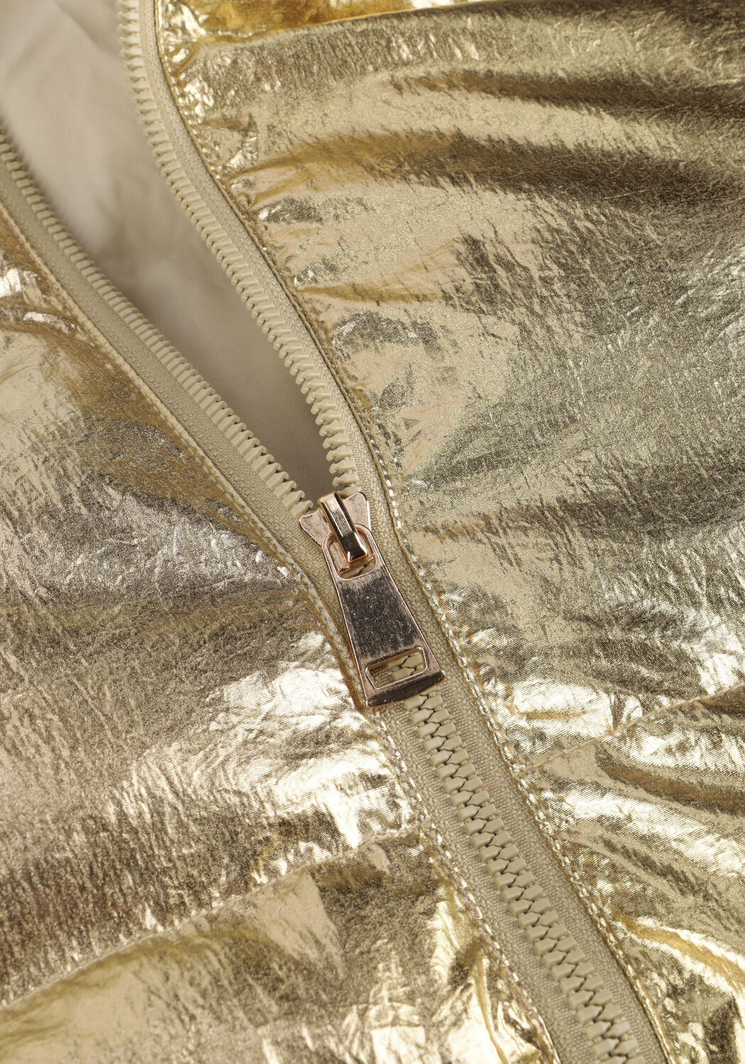 Gouden JANICE Gewatteerde jas PUFFER JAS DAMES JAX - large