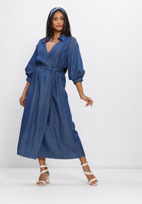 Blauwe ANA ALCAZAR Midi jurk 041765-3798 - large