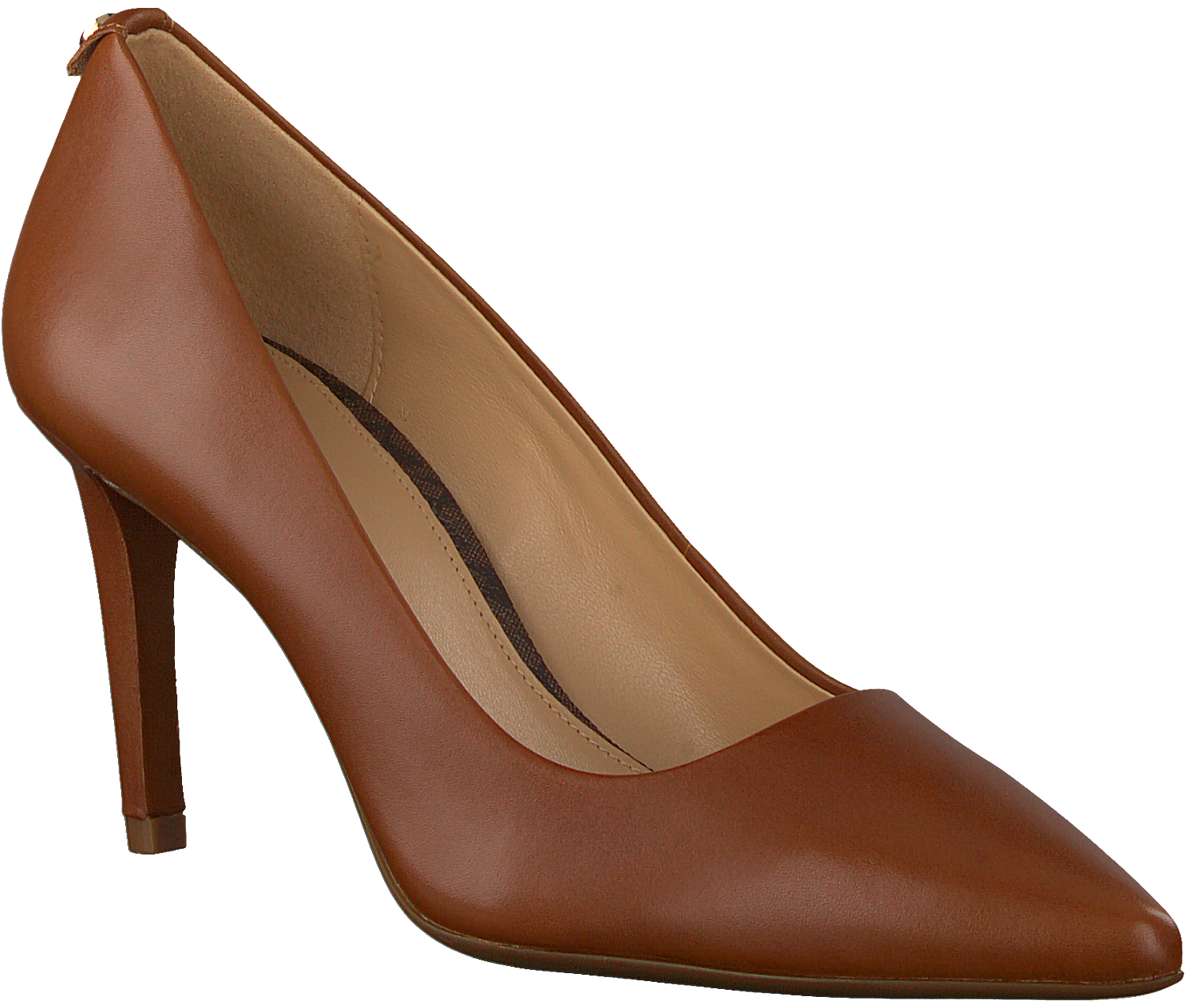 cognac pumps leather