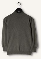 Donkergroene MINUS Trui MERSIN ROLL NECK KNIT Donkergroene MINUS Trui MERSIN ROLL NECK KNIT - medium