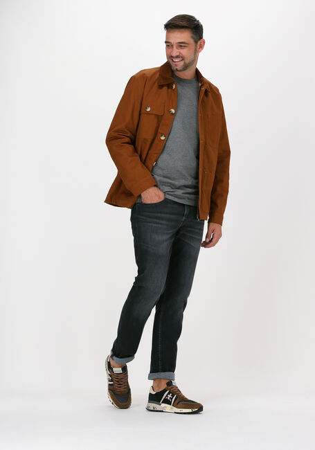 Bruine SELECTED HOMME Jack SLHSUST. ICONICS CHORE JKT W - large