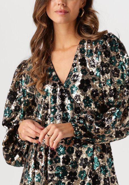 Gouden NOTRE-V Mini jurk NV-ELVIRA - large