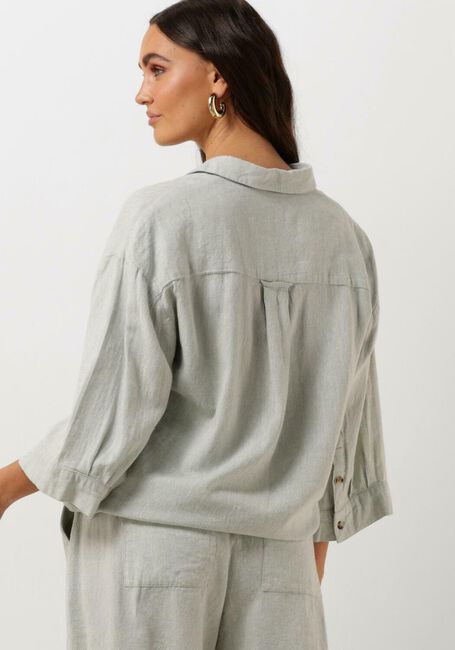 Groene MSCH COPENHAGEN Blouses MSCHJOVENE GINIA 3/4 SHIRT - large