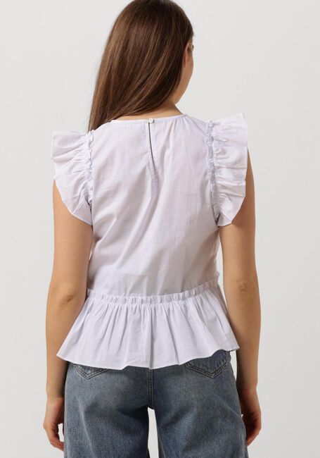 Witte CO'COUTURE Top ELLIE FRILL TOP - large