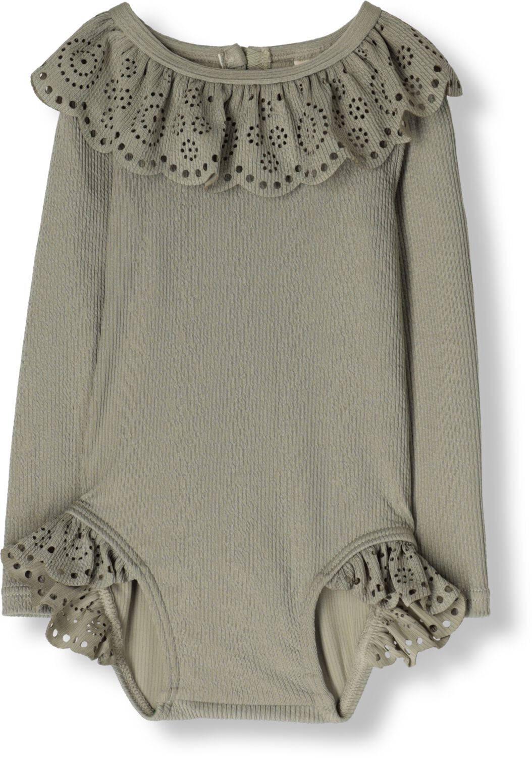 LIL' ATELIER Baby Zwemkleding Nbffola Ls Swimsuit Lil Olijf