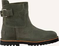 Groene SHABBIES Enkellaarsjes 181020134 - medium