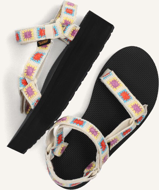 Multi TEVA Sandalen W FLATFORM UNIVERSAL CROCHET Multi TEVA Sandalen W FLATFORM UNIVERSAL CROCHET - large