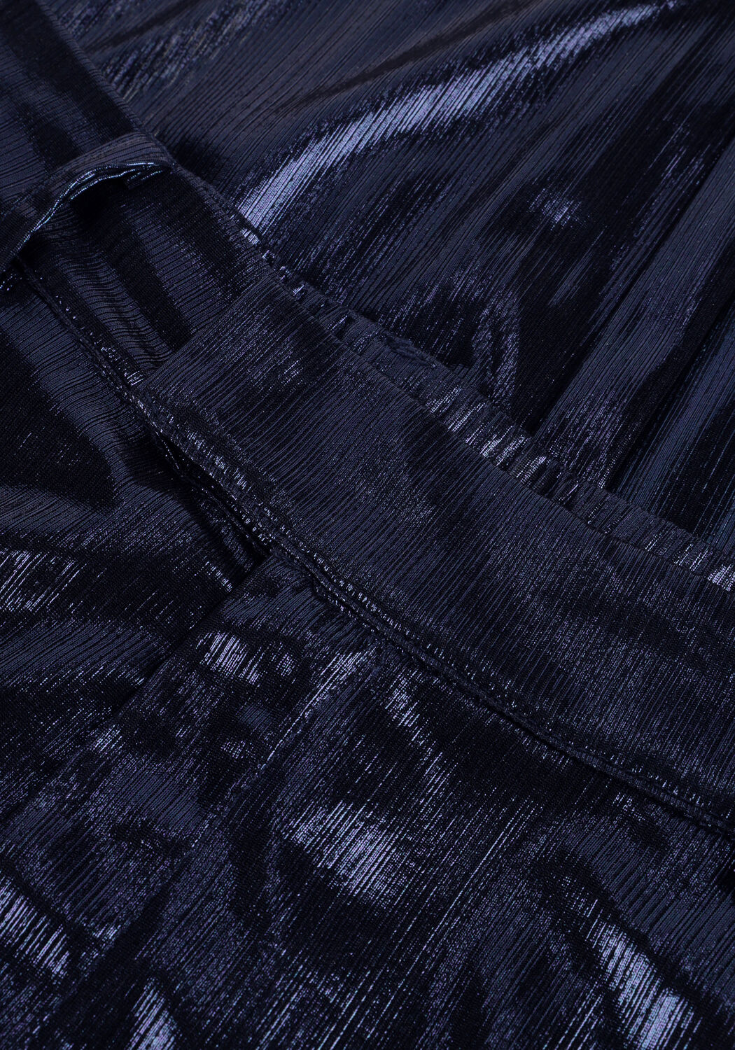 Donkerblauwe STUDIO AMAYA Wijde broek ANNA - large