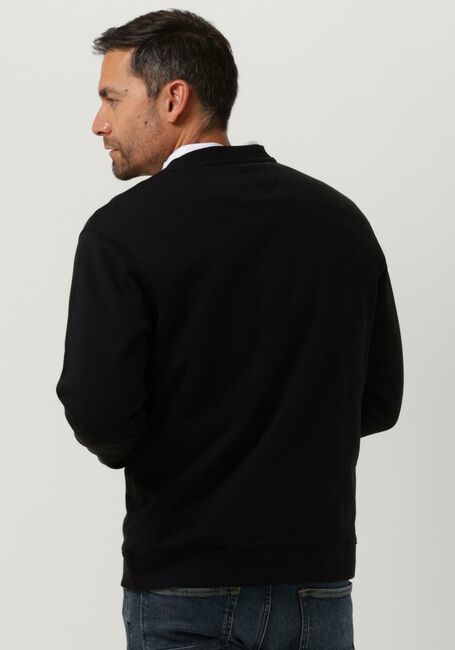 Zwarte SCOTCH & SODA Sweater CLASSIC ESSENTIAL CREWNECK SWEATSHIRT - large