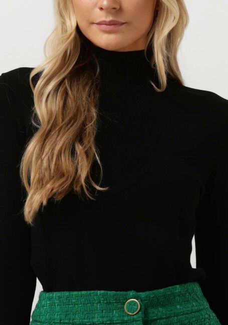 Zwarte MINUS Coltrui MSLANA ROLL KNIT PULLOVER - large