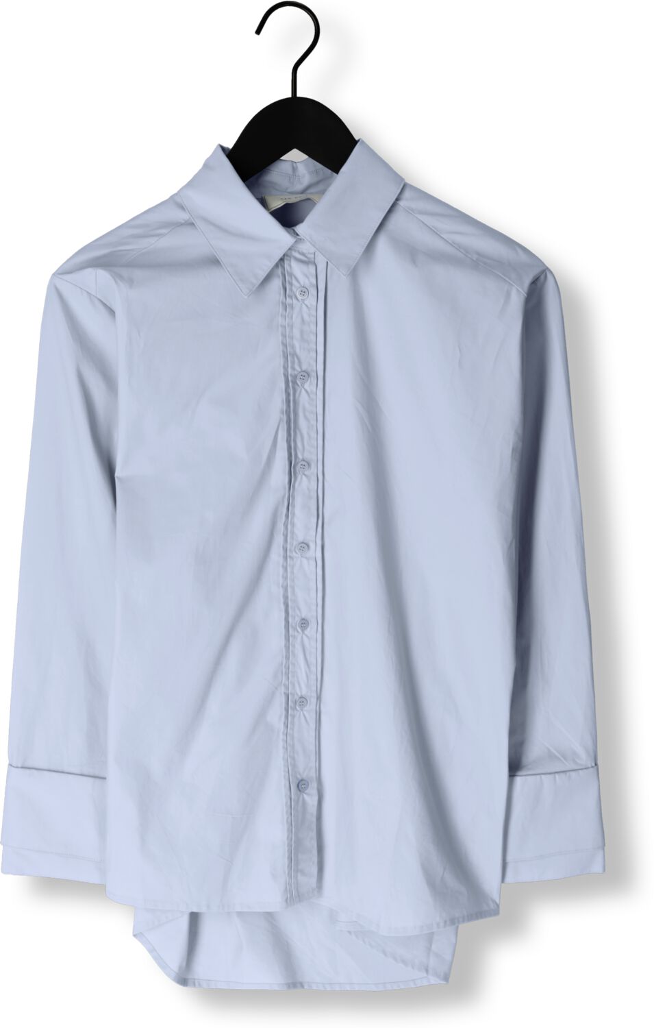 NEO NOIR Dames Blouses Hesther Poplin Shirt Lichtblauw