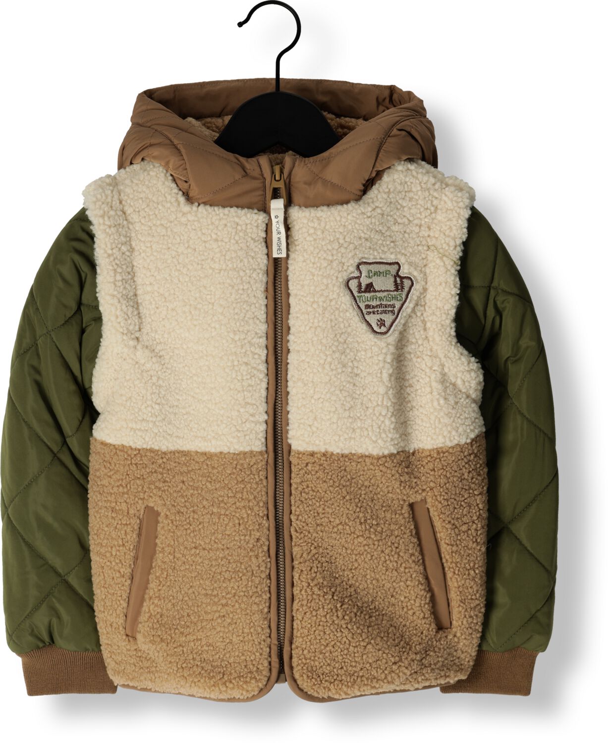 YOUR WISHES Jongens Jassen Obi Teddy Jackey Zand
