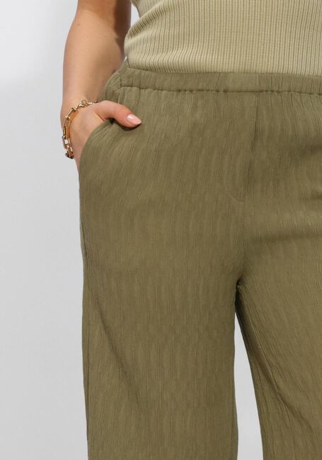Olijf ANOTHER LABEL Broeken ALMERLA PANTS - large