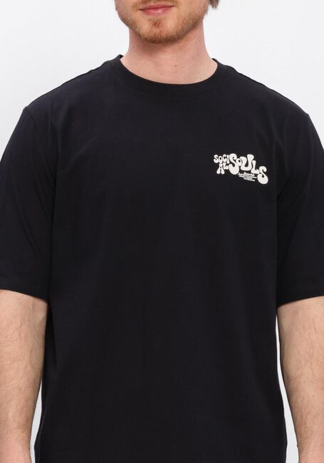 Zwarte RESTER&Ouml;DS T-shirt TAS CHEST PRINT - large