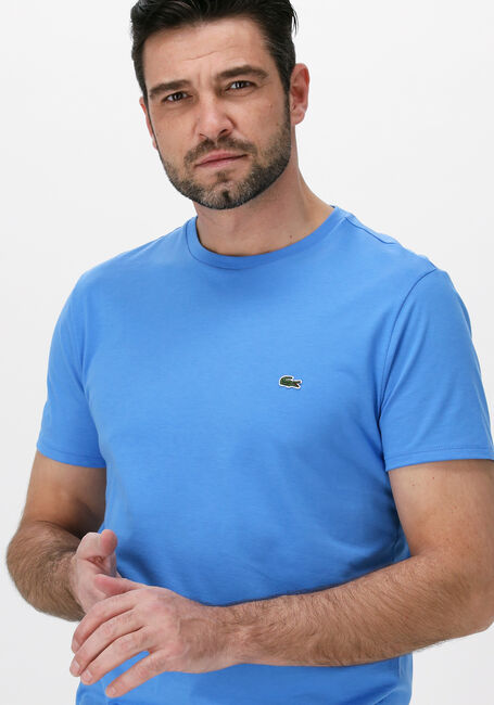 Lichtblauwe LACOSTE T-shirt 1HT1 MEN'S TEE-SHIRT 1121 - large
