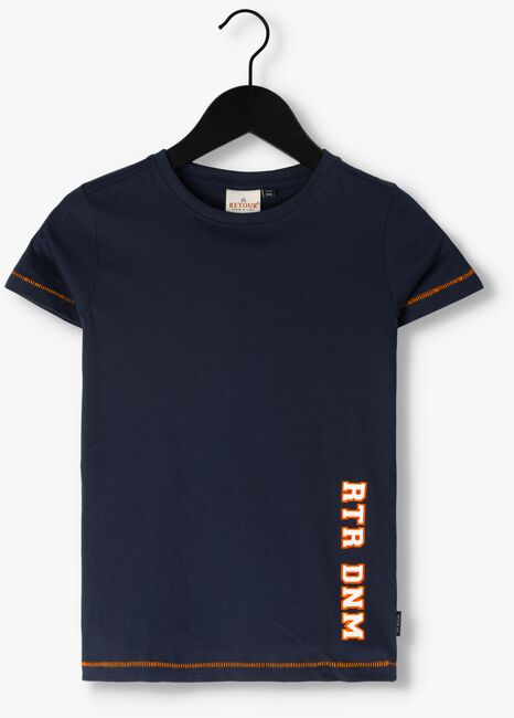 Donkerblauwe RETOUR T-shirt ITALO - large