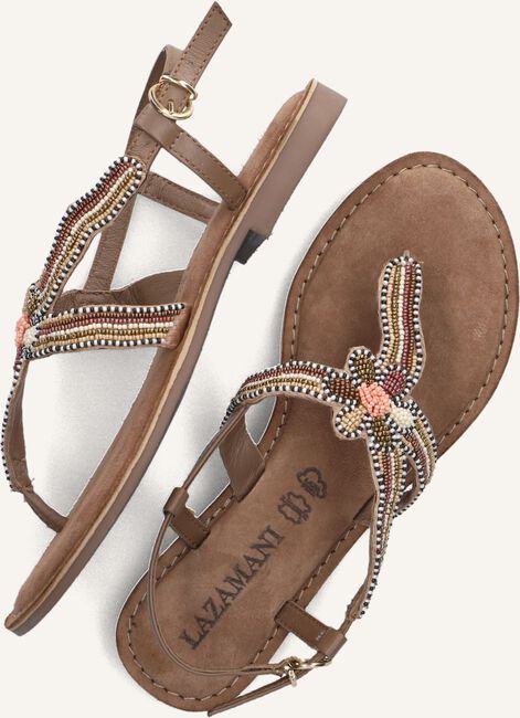 Taupe LAZAMANI Sandalen 75.298 Taupe LAZAMANI Sandalen 75.298 - large