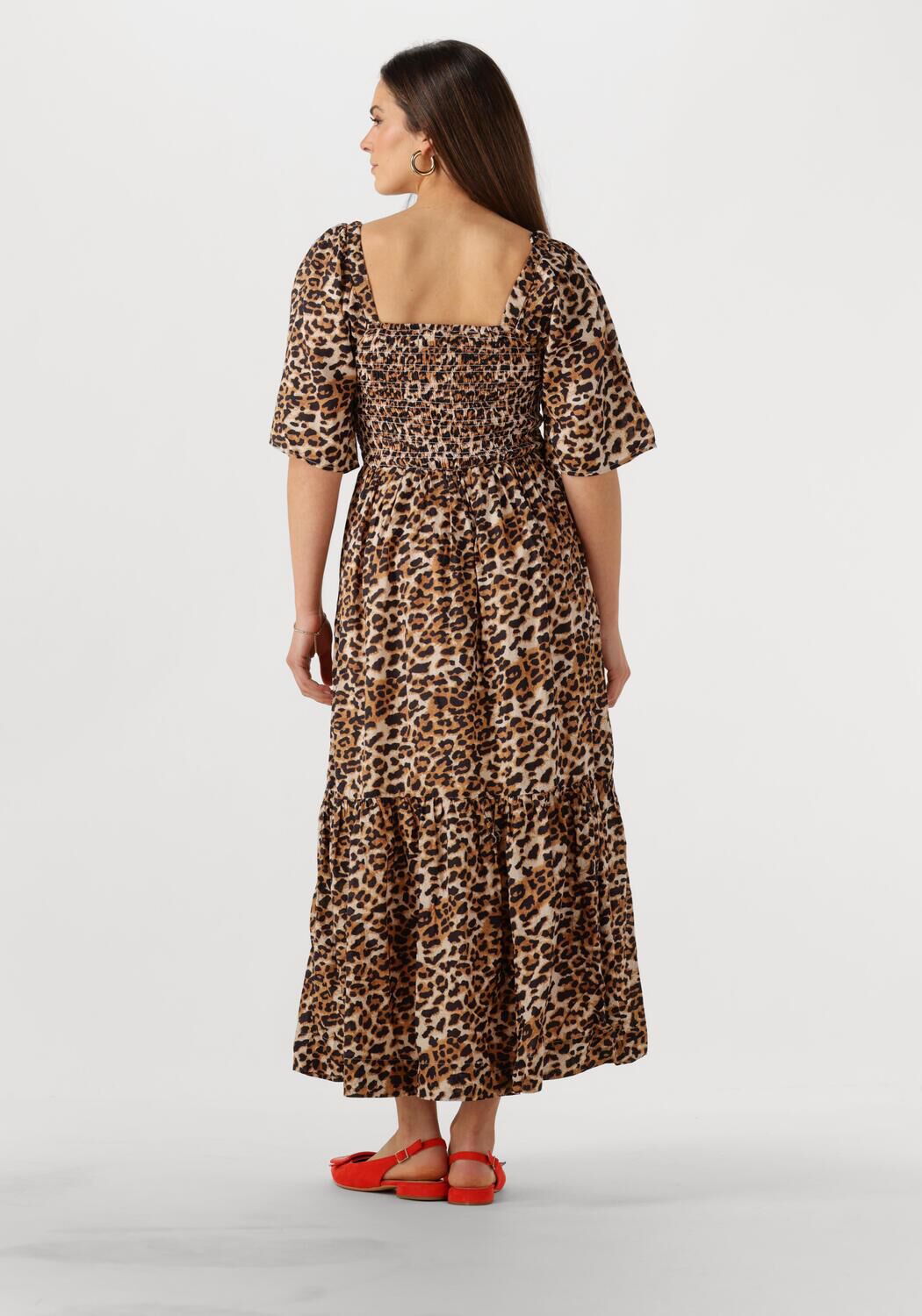 SELECTED FEMME Dames Jurken Slfdora Ss Ankle Dress Zwart