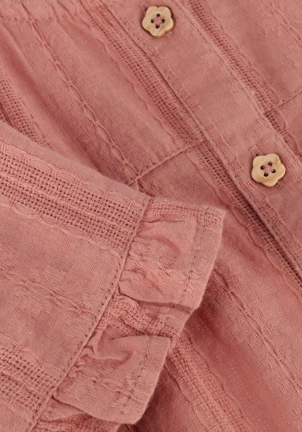 DAILY7 Meisjes Blouses Ruffle Shirt Roze