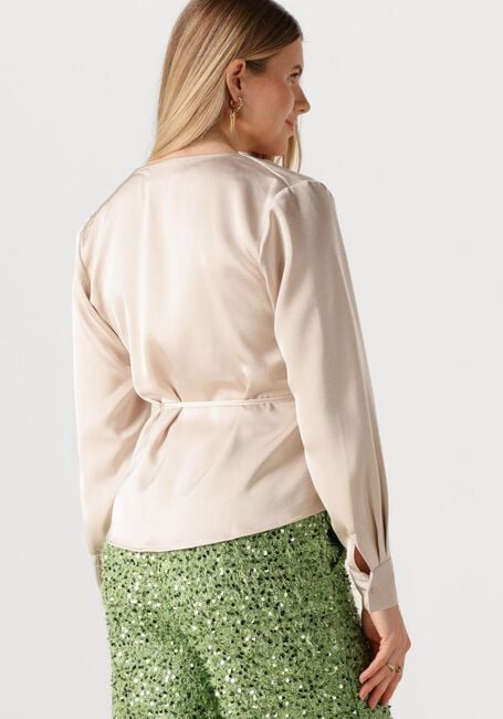 Beige NEO NOIR Blouses CAPRINA HEAVY SATEEN BLOUSE - large