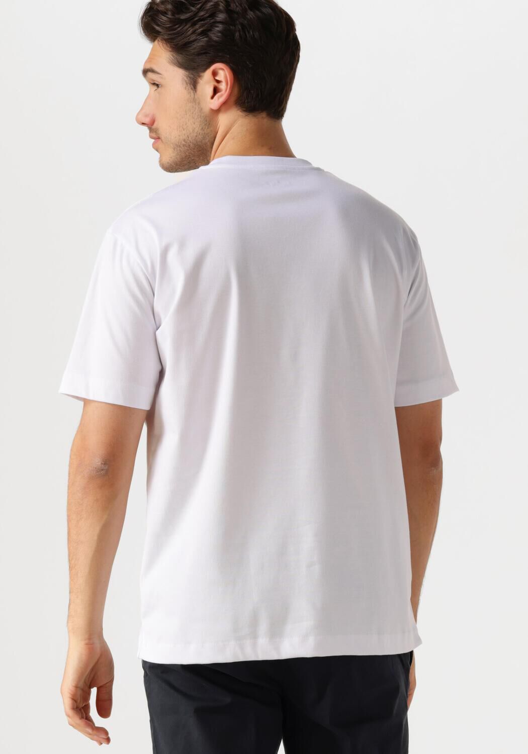DESOTO LUXURY Heren Polo's & T-shirts Luxury Two Ply T-shirt 1 2 Wit