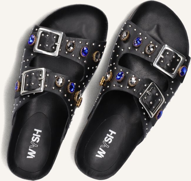Zwarte WYSH Slippers Josephine Zwarte WYSH Slippers Josephine - large
