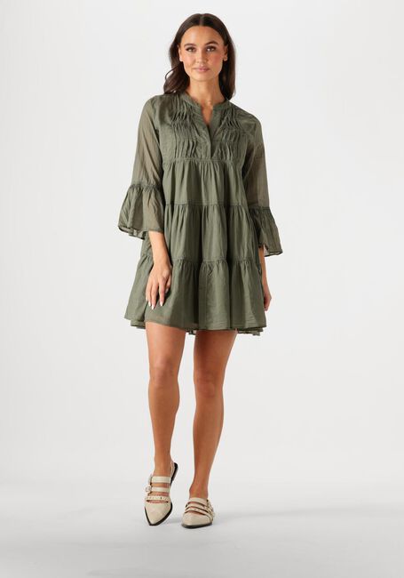 Groene DEVOTION Mini jurk NEON - large