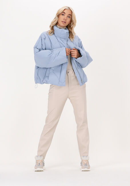 Lichtblauwe STAND STUDIO Gewatteerde jas AINA JACKET - large