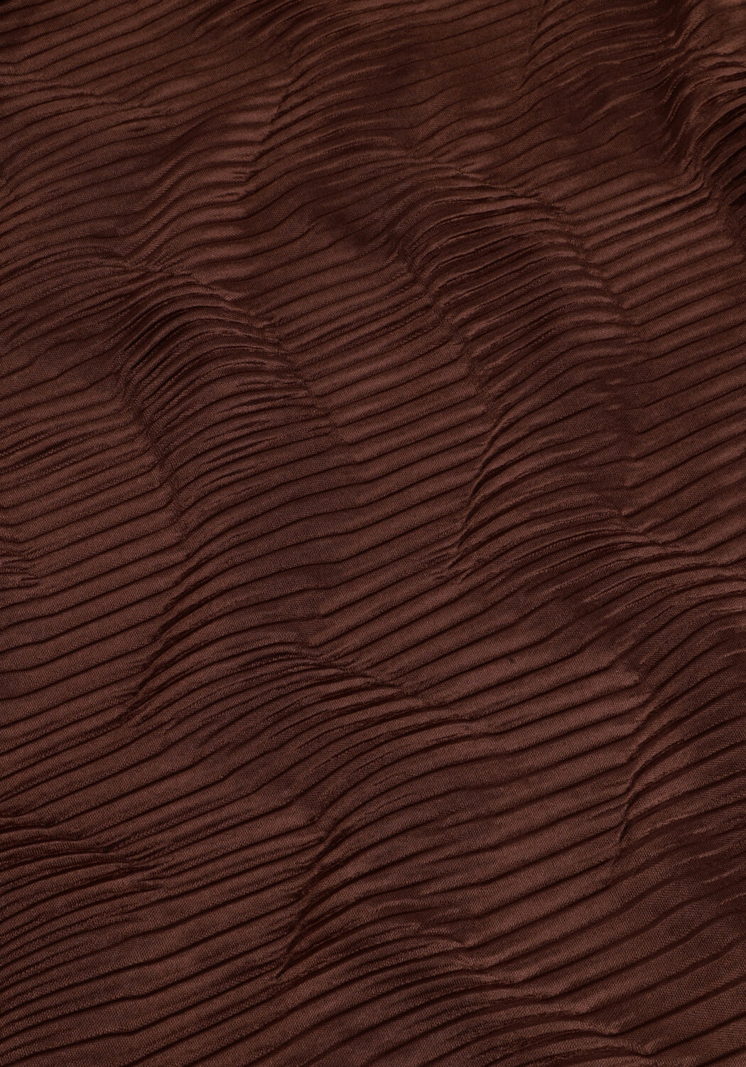 Bruine ANOTHER LABEL Maxi jurk ALAIYA DRESS L/S - large