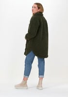 Groene JUST FEMALE Jack COSMO SHIRT JACKET