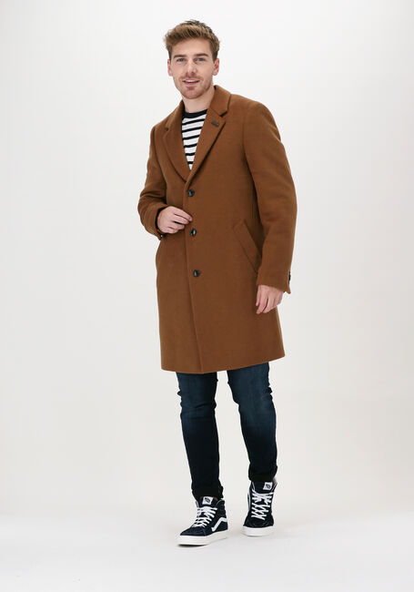 Camel SCOTCH & SODA Mantel 163276 - SINGLE BREASTED WOOL- - large