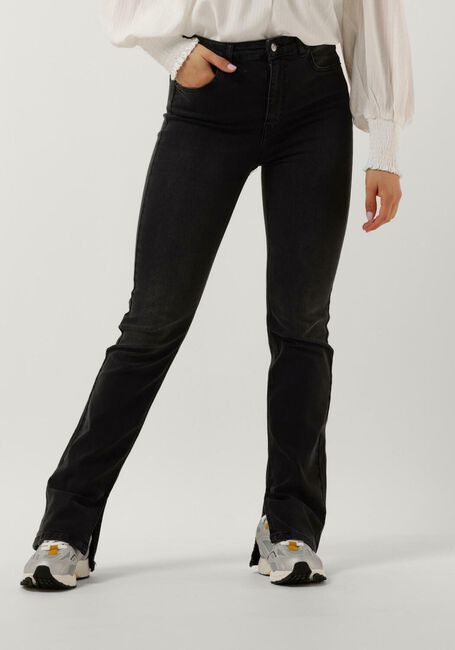 Zwarte CO'COUTURE Straight leg jeans DENNY SLIT JEANS - large