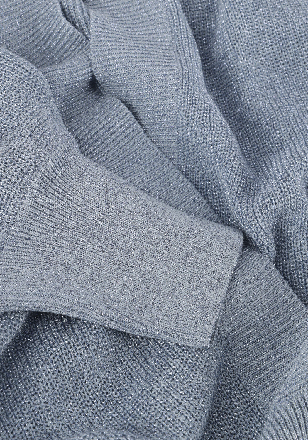 Lichtblauwe EST'SEVEN Trui GIGI SWEATER - large