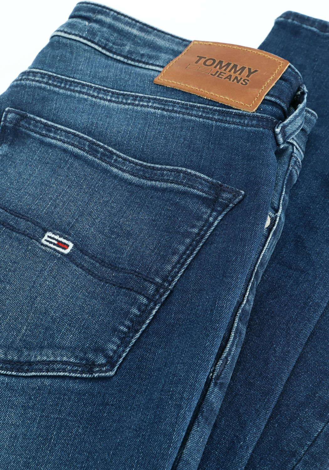 Blauwe TOMMY JEANS Skinny jeans NORA MR SKNY NNMBS - large