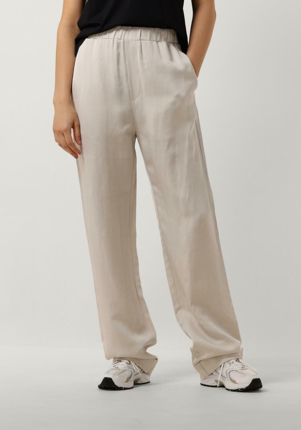 Penn&Ink N.Y Zand Trousers voor dames Beige Dames