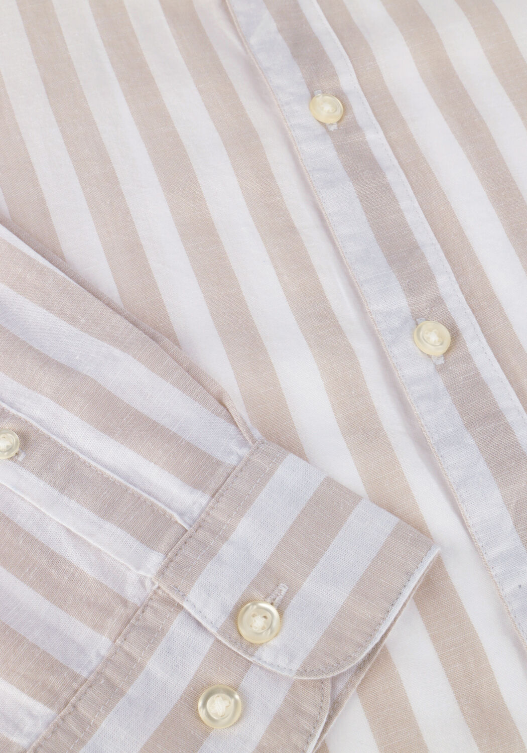 Beige SELECTED MEN Casual overhemd SLHSLIM-SUN SHIRT LS NOOS - large