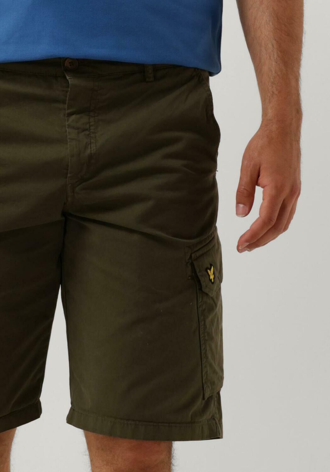 LYLE & SCOTT Heren Broeken Wembley Cargo Short Olijf