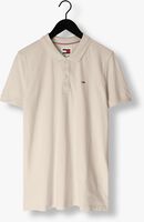Beige TOMMY JEANS Polo TJM SLIM PLACKET POLO