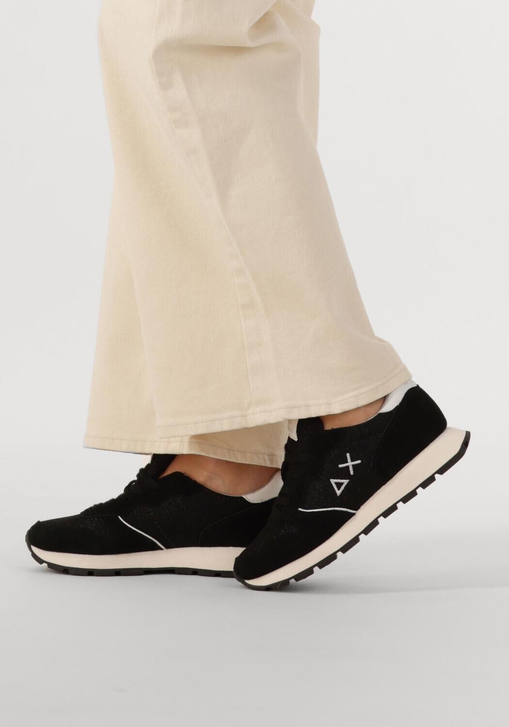 Witte SUN68 Lage sneakers ALLY GLITTER - large