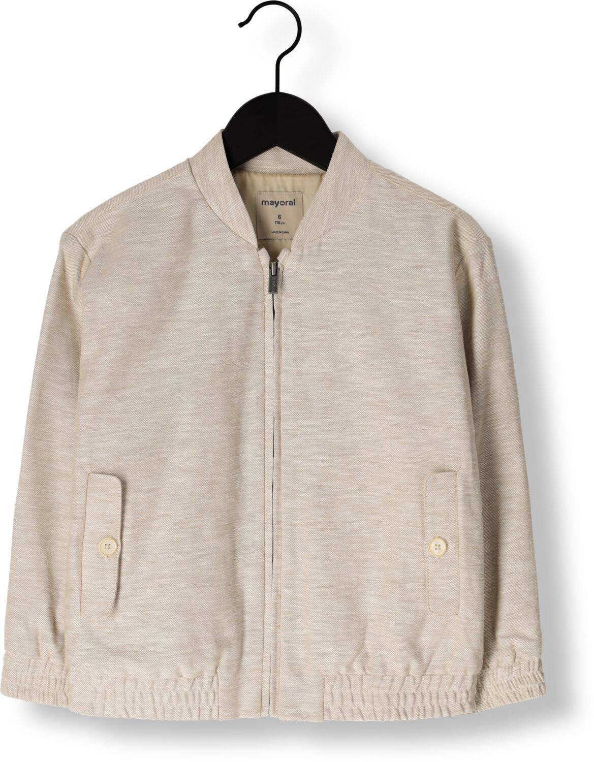 MAYORAL Jongens Jassen Linen Jacket Zand