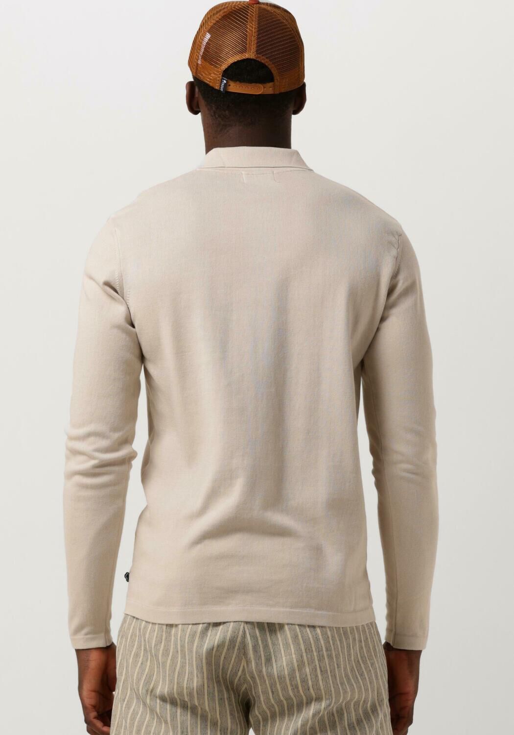 THE GOODPEOPLE Heren Polo's & T-shirts Kai Beige