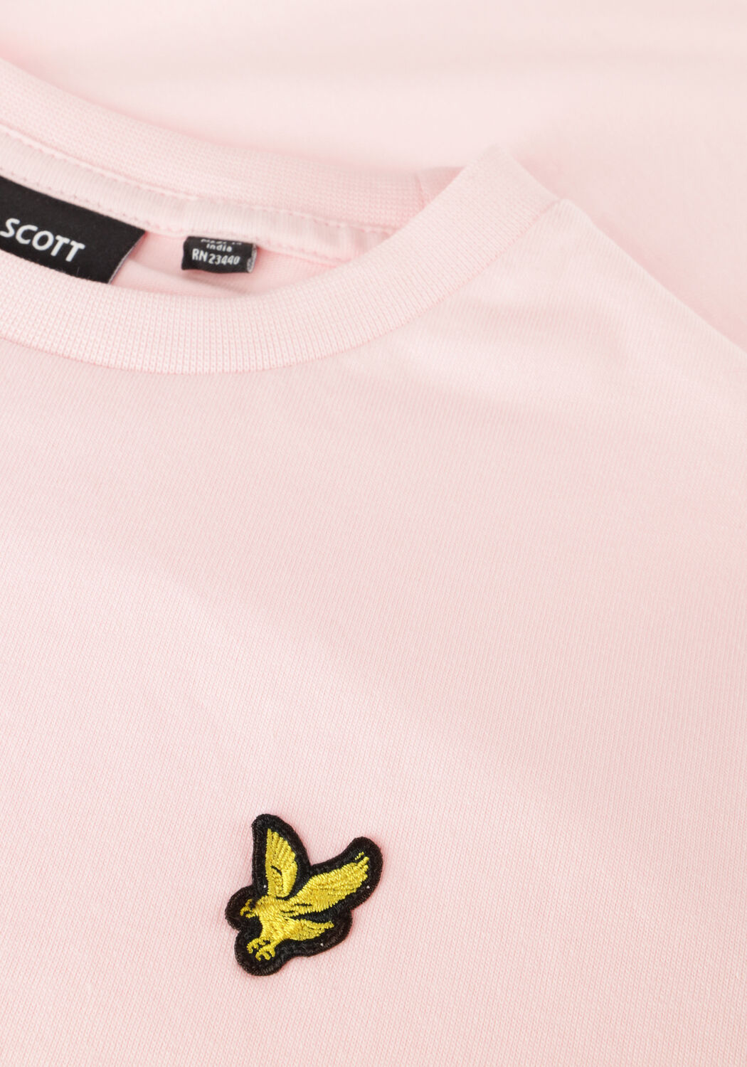 LYLE & SCOTT Jongens Polo's & T-shirts Plain T-shirt B Lichtroze