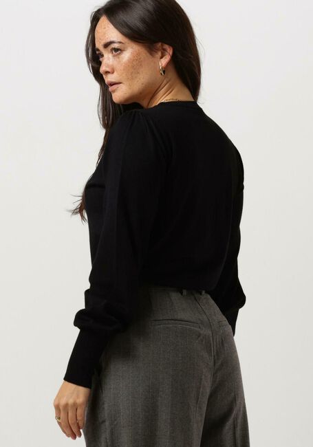 Zwarte NEO NOIR Trui MAGDALENA SOLID KNIT BLOUSE - large
