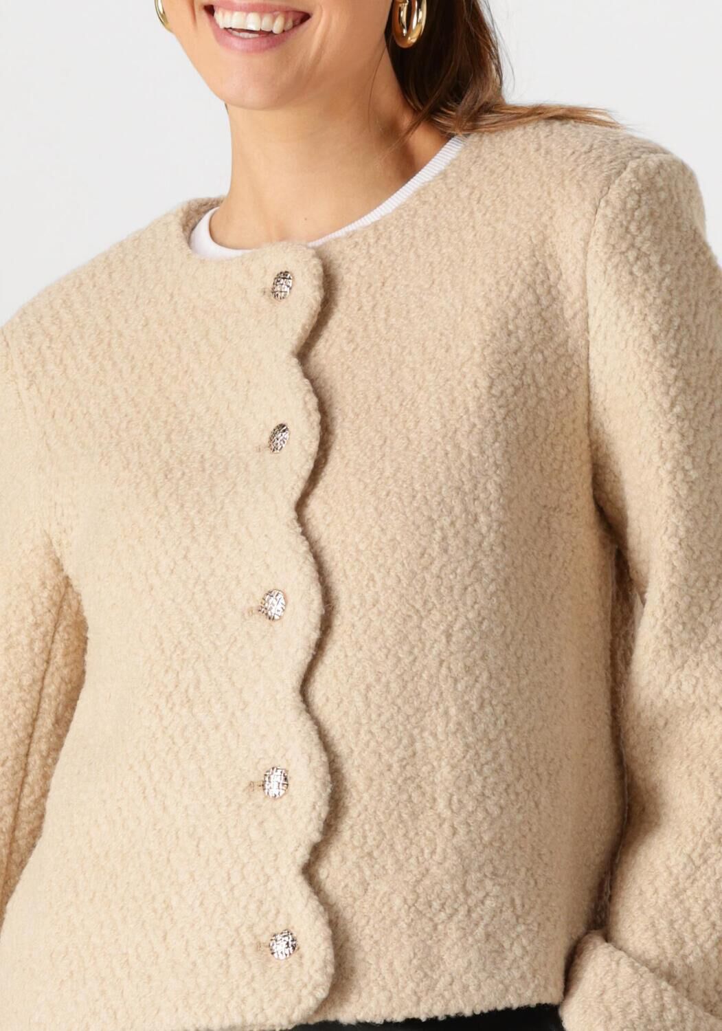 Y.A.S. Dames Truien & Vesten Yasserana Ls Jacket Zand