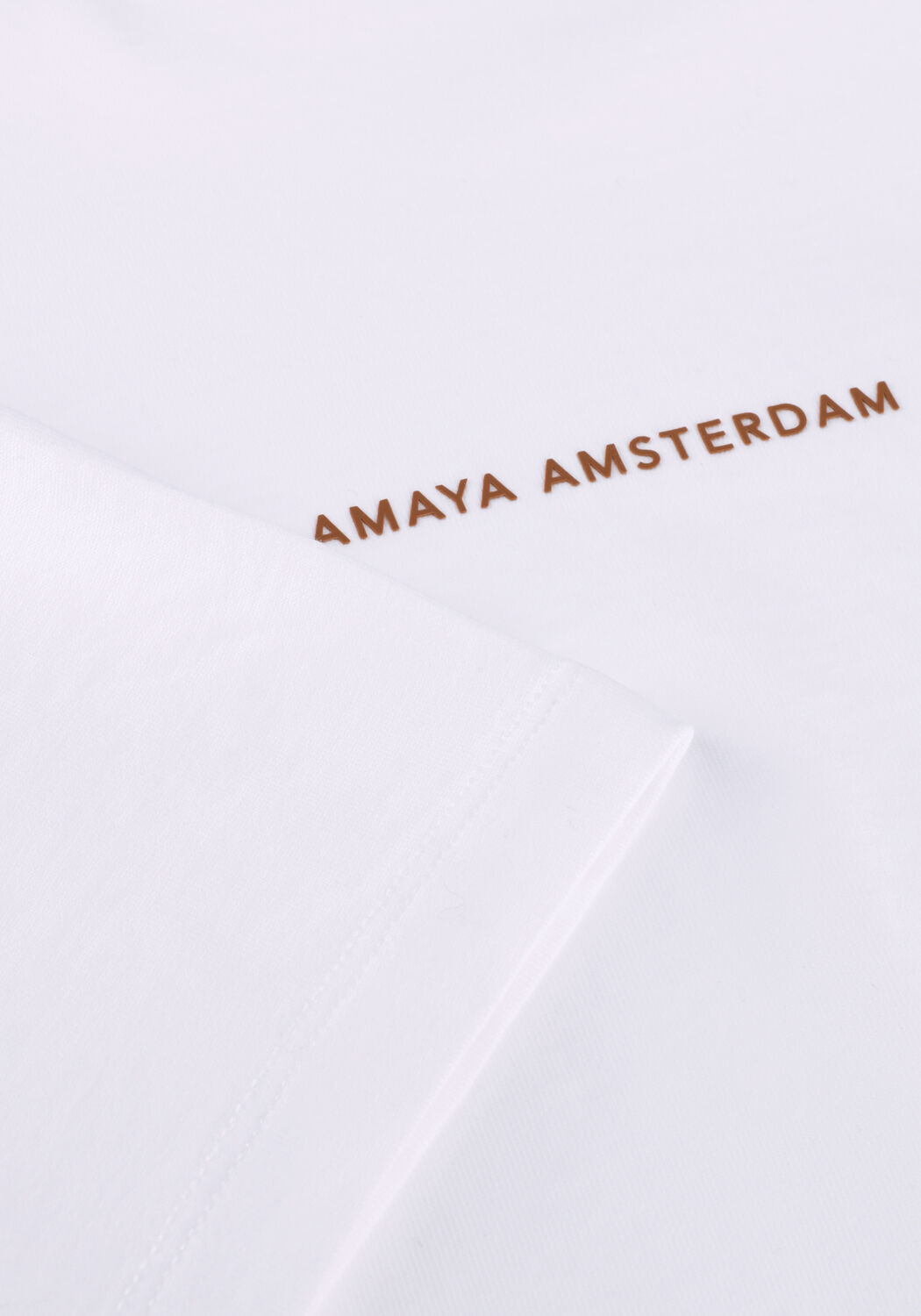 Witte AMAYA AMSTERDAM T-shirt BAILEY - large