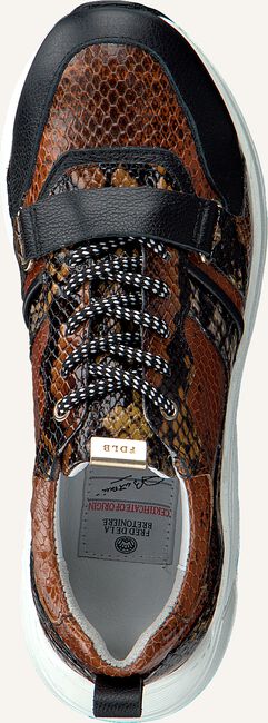 Cognac FRED DE LA BRETONIERE Lage sneakers LONNEKE SNEAKER Cognac FRED DE LA BRETONIERE Lage sneakers LONNEKE SNEAKER - large