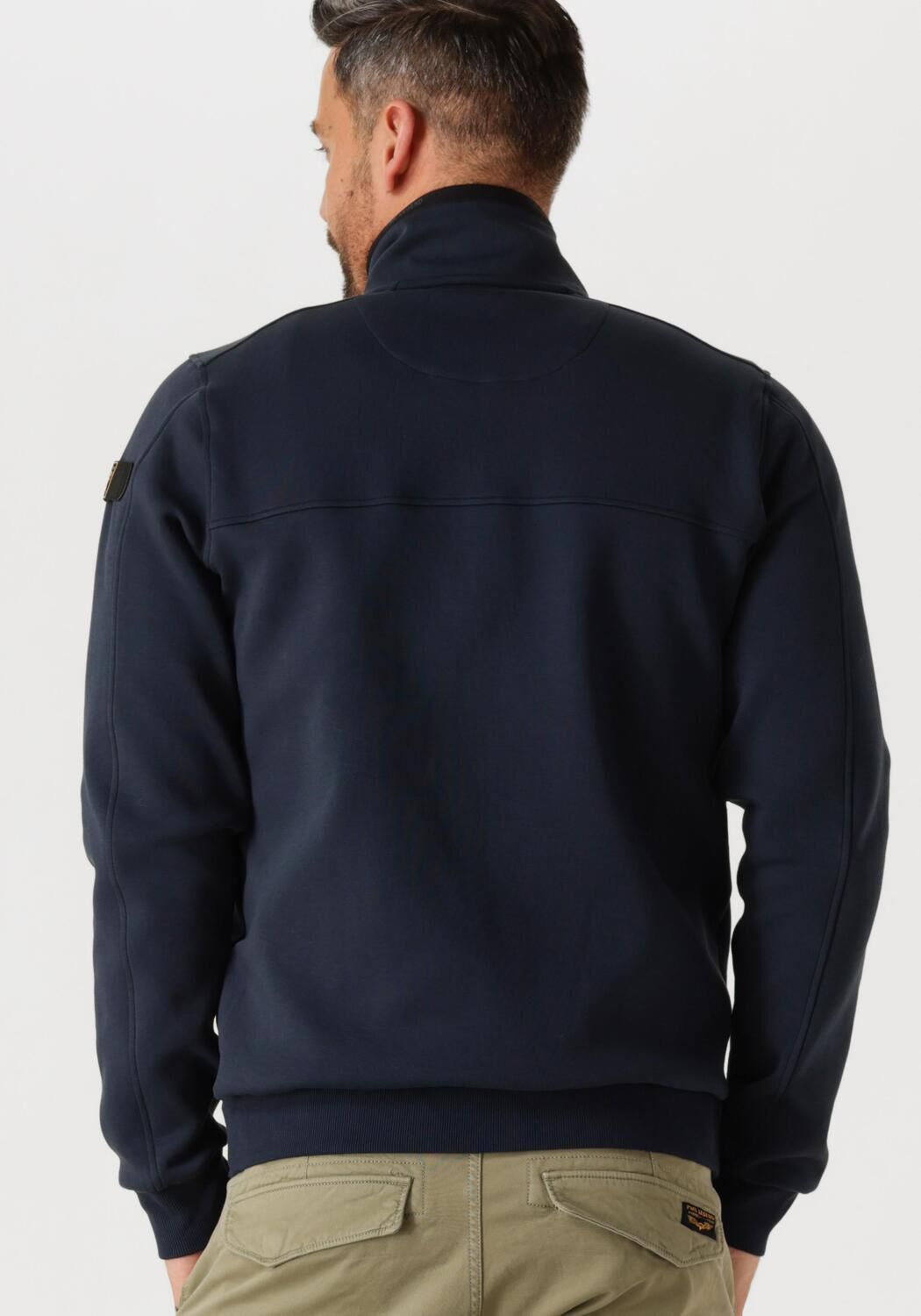 PME LEGEND Heren Jassen Zip Jacket Spacer Look Sweat Blauw