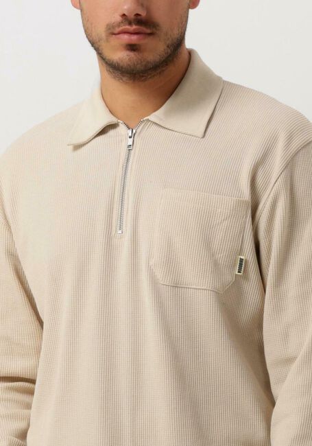 Zand WOODBIRD Polo WBALTER WAFFEL POLO - large