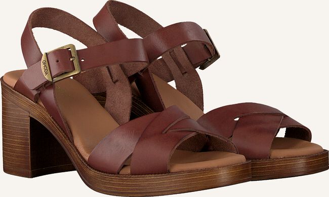 Bruine OMODA Platte sandalen 4538 Bruine OMODA Platte sandalen 4538 - large
